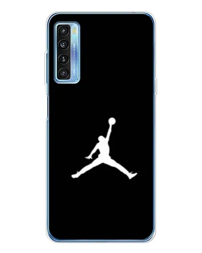 Чехол для TCL 20L Plus с картинкой «Jordan Silhouette» Чехол для TCL 20L Plus с картинкой «Jordan Silhouette»
