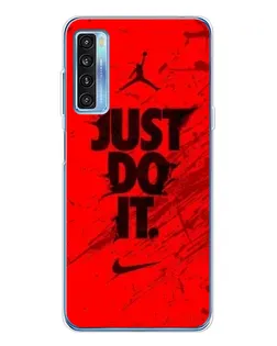 Чехол для TCL 20L Plus с картинкой «Nike Just Do It»