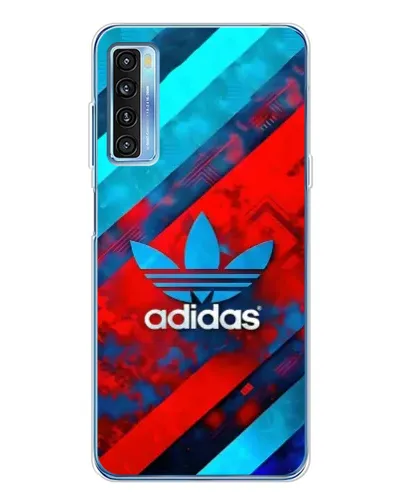 Чехол для TCL 20L Plus с картинкой «Абстракция Adidas»