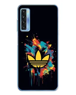 Чехол для TCL 20L Plus с картинкой «Adidas Splash»