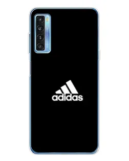 Чехол для TCL 20L Plus с картинкой «Adidas Red Style»