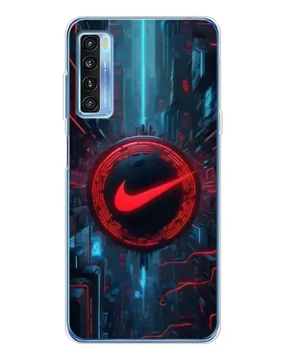 Чехол для TCL 20L Plus с картинкой «Техногенный стиль Nike» Чехол для TCL 20L Plus с картинкой «Техногенный стиль Nike»