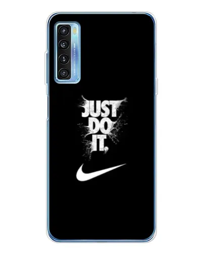 Чехол для TCL 20L Plus с картинкой «Текстовый принт Nike» Чехол для TCL 20L Plus с картинкой «Текстовый принт Nike»