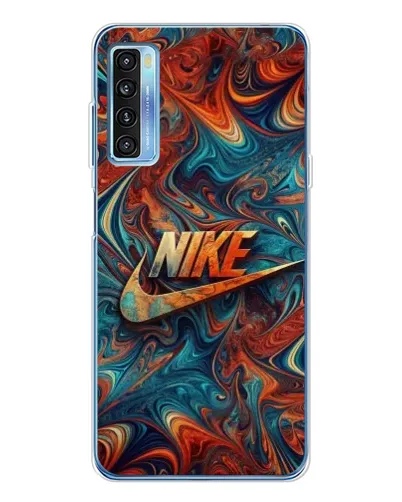 Чехол для TCL 20L Plus с картинкой «Nike в абстракции» Чехол для TCL 20L Plus с картинкой «Nike в абстракции»