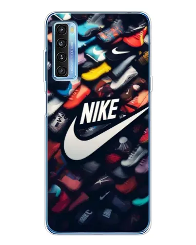 Чехол для TCL 20L Plus с картинкой «Коллекция кроссовок Nike» Чехол для TCL 20L Plus с картинкой «Коллекция кроссовок Nike»