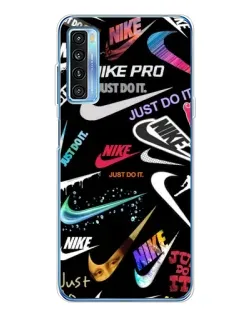 Чехол для TCL 20L Plus с картинкой «Nike — роскошь»