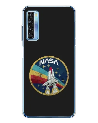 Чохол для TCL 20L Plus з картинкою «NASA — емблема місії»