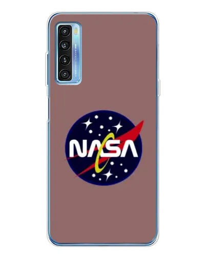 Чохол для TCL 20L Plus з картинкою «NASA — ретро космос»