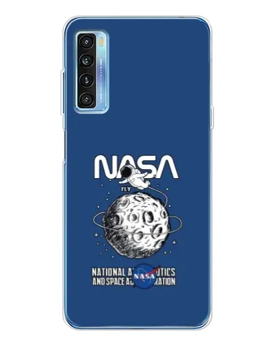 Чохол для TCL 20L Plus з картинкою «NASA — місячна місія»