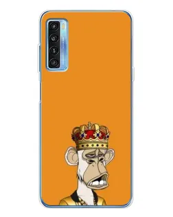 Чехол для TCL 20L Plus с картинкой «Золотая обезьяна Bored Ape»