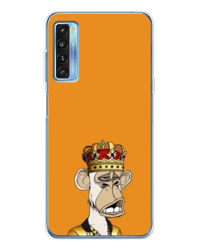 Чехол для TCL 20L Plus с картинкой «Золотая обезьяна Bored Ape» Чехол для TCL 20L Plus с картинкой «Золотая обезьяна Bored Ape»