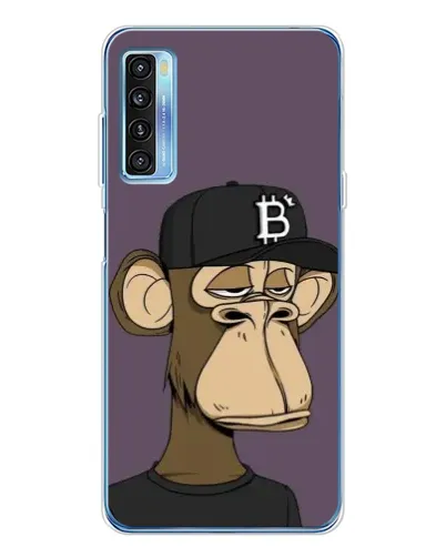 Чехол для TCL 20L Plus с картинкой «Bored Ape в кепке» Чехол для TCL 20L Plus с картинкой «Bored Ape в кепке»