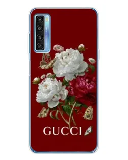 Чехол для TCL 20L Plus с картинкой «Gucci —  сад»