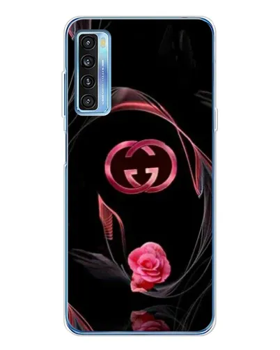 Чехол для TCL 20L Plus с картинкой «Gucci — неоновая роза» Чехол для TCL 20L Plus с картинкой «Gucci — неоновая роза»
