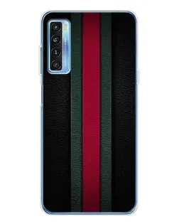 Чехол для TCL 20L Plus с картинкой «Gucci — неоновая линия»