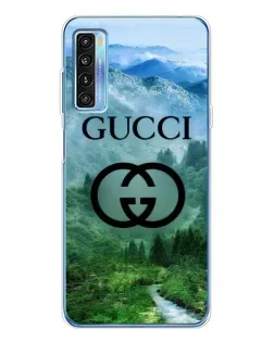 Чехол для TCL 20L Plus с картинкой «Gucci — горный пейзаж»