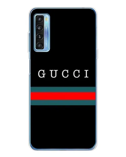 Чехол для TCL 20L Plus с картинкой «Gucci — красный пояс» Чехол для TCL 20L Plus с картинкой «Gucci — красный пояс»
