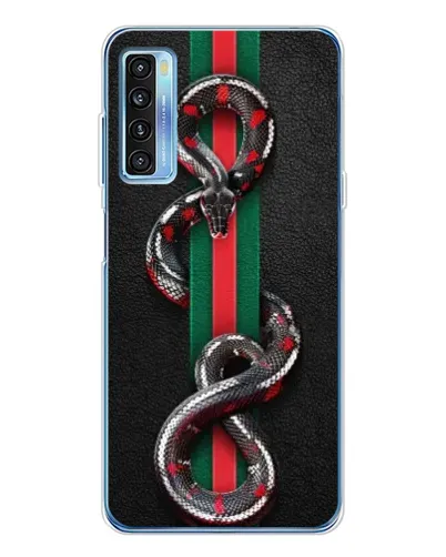 Чохол для TCL 20L Plus з картинкою «Gucci — змія на смузі» Чохол для TCL 20L Plus з картинкою «Gucci — змія на смузі»