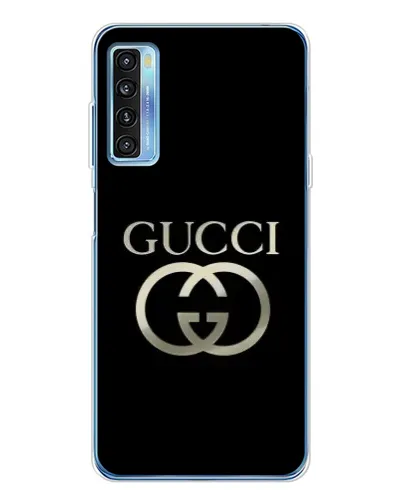 Чохол для TCL 20L Plus з картинкою «Gucci — золото на чорному» Чохол для TCL 20L Plus з картинкою «Gucci — золото на чорному»