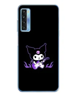 Чехол для TCL 20L Plus с картинкой «Электрическая Kuromi»