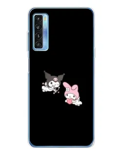 Чехол для TCL 20L Plus с картинкой «My Melody и Kuromi»