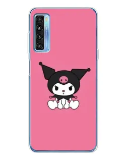 Чехол для TCL 20L Plus с картинкой «Хмурая Kuromi»