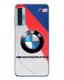 Чехол для TCL 20L Plus с картинкой «BMW Performance стиль»