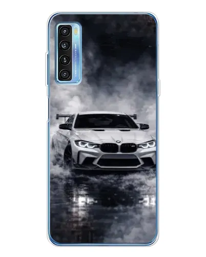 Чехол для TCL 20L Plus с картинкой «BMW сквозь туман» Чехол для TCL 20L Plus с картинкой «BMW сквозь туман»