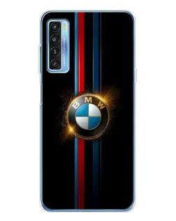 Чехол для TCL 20L Plus с картинкой «BMW M-Power неон»