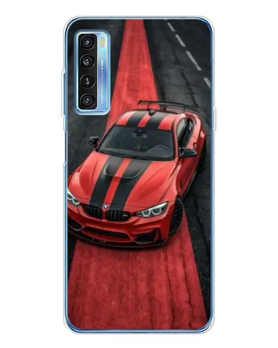 Чехол для TCL 20L Plus с картинкой «BMW на красной дорожке» Чехол для TCL 20L Plus с картинкой «BMW на красной дорожке»