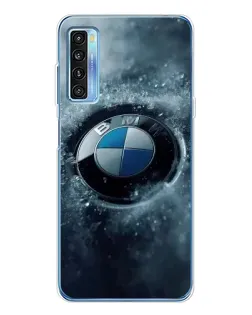 Чохол для TCL 20L Plus з картинкою «Логотип BMW — лід»