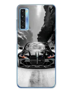 Чохол для TCL 20L Plus з картинкою «BMW — акварельний дрифт»