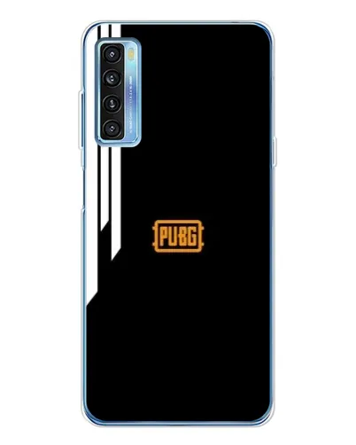 Чехол для TCL 20L Plus с картинкой «PUBG — вертикальные линии» Чехол для TCL 20L Plus с картинкой «PUBG — вертикальные линии»