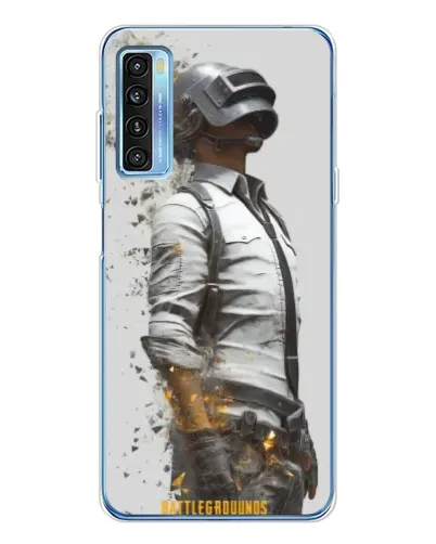Чехол для TCL 20L Plus с картинкой «PUBG — боец в пыли» Чехол для TCL 20L Plus с картинкой «PUBG — боец в пыли»
