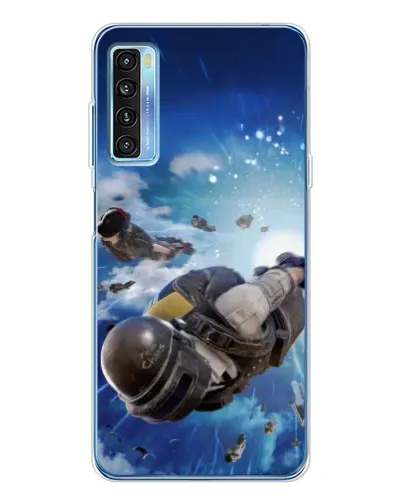Чехол для TCL 20L Plus с картинкой «Десант PUBG — прыжок» Чехол для TCL 20L Plus с картинкой «Десант PUBG — прыжок»