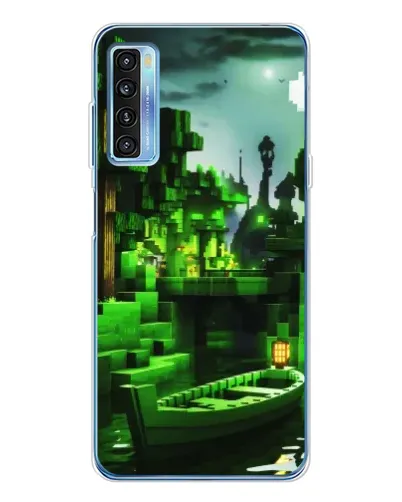 Чехол для TCL 20L Plus с картинкой «Minecraft лесной пейзаж» Чехол для TCL 20L Plus с картинкой «Minecraft лесной пейзаж»