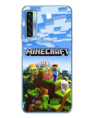 Чехол для TCL 20L Plus с картинкой «Minecraft классический мир» Чехол для TCL 20L Plus с картинкой «Minecraft классический мир»