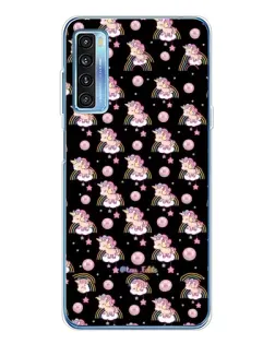 Чехол для TCL 20L Plus с картинкой «Magic Unicorn паттерн»