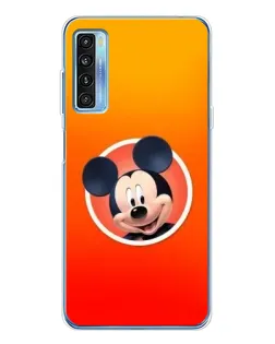 Чехол для TCL 20L Plus с картинкой «Mickey в круге»
