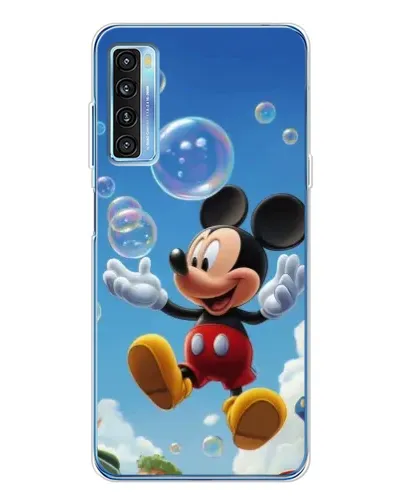 Чехол для TCL 20L Plus с картинкой «Mickey и мыльные пузыри» Чехол для TCL 20L Plus с картинкой «Mickey и мыльные пузыри»
