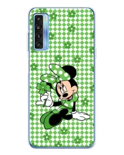 Чехол для TCL 20L Plus с картинкой «Mickey в клетку»