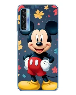 Чехол для TCL 20L Plus с картинкой «Осенний Mickey Mouse»