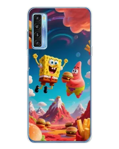 Чехол для TCL 20L Plus с картинкой «Космический фастфуд» Чехол для TCL 20L Plus с картинкой «Космический фастфуд»