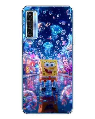 Чехол для TCL 20L Plus с картинкой «Неоновый океан» Чехол для TCL 20L Plus с картинкой «Неоновый океан»