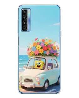 Чехол для TCL 20L Plus с картинкой «Автомобильное путешествие»