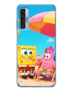 Чехол для TCL 20L Plus с картинкой «Отдых на пляже»