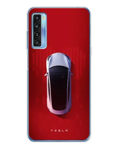 Чехол для TCL 20L Plus с картинкой «Tesla Top View» Чехол для TCL 20L Plus с картинкой «Tesla Top View»