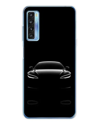Чехол для TCL 20L Plus с картинкой «Силуэт Tesla Night» Чехол для TCL 20L Plus с картинкой «Силуэт Tesla Night»