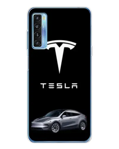 Чехол для TCL 20L Plus с картинкой «Tesla Model Y» Чехол для TCL 20L Plus с картинкой «Tesla Model Y»