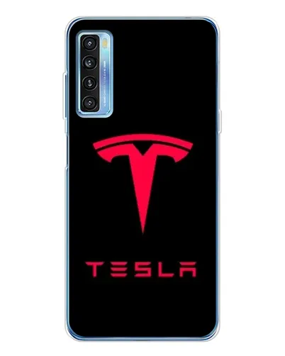 Чехол для TCL 20L Plus с картинкой «Tesla Red Logo» Чехол для TCL 20L Plus с картинкой «Tesla Red Logo»